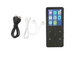 Reproductor MP3 MP4 de 1,8 pulgadas con pantalla táctil y Bluetooth 5.0, portátil y ligero para deportes.