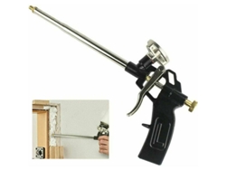 HYMNORA Pistola aplicadora de espuma de aleación de aluminio de alta resistencia, herramienta profesional de llenado y sellado, ideal para uso doméstico y en 