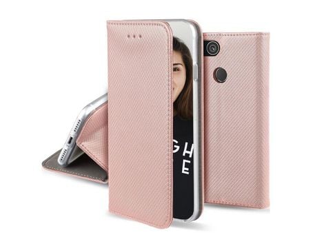 Funda tipo Libro JAYM Rosa para Apple iPhone 13 Pro Max (Almacenamiento Tarjetas incluido)