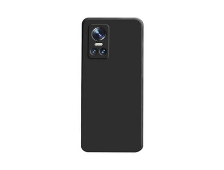 Funda Protección Trasera Silicona para Realme GT Neo 3 - Negro