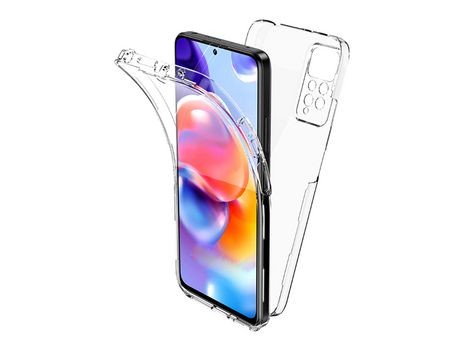 Funda 360° Protección Frente y Verso para Xiaomi Redmi Note 11S 5G - Transparente