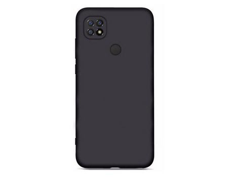 Funda Silicone Líquido para Xiaomi Redmi 10 Power - Negro