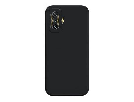 Funda Silicone Líquido para Xiaomi Poco F4 GT - Negro
