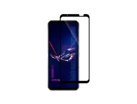 Protector Cristal Templado 5D Full Cover para Asus Rog Phone 6 PHONECARE Transparente/Negro