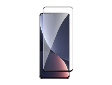 Película de Cristal Templado GorilasGlass Curvado para Xiaomi 12X - Transparente/Negro