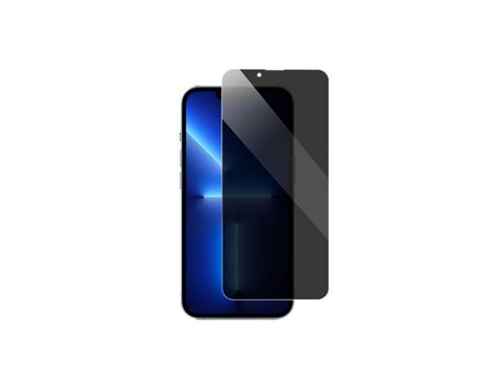 Protector Cristal Templado CeramicGlass Anti-Spy Full Cover para Apple iPhone 13 Pro Max PHONECARE Transparente/Negro