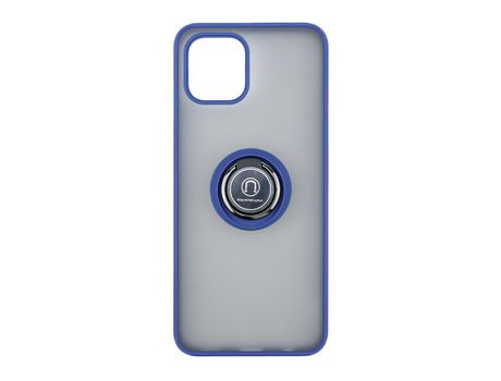 Funda Accetel por Samsung Galaxy A03 Core Gel Bumper con Anillo Azul