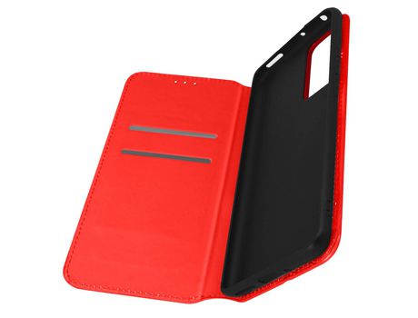 Funda con tarjetero y soporte para vídeo -para Xiaomi 12 , para Xiaomi 12X roja