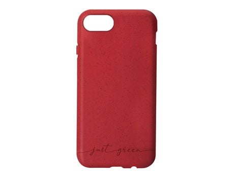 Funda reciclable para iPhone 6/6S/7/8/SE 2020 JUST GREEN Red