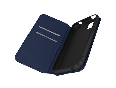 Funda con tarjetero y soporte para vídeo -Wiko Y52 Azul