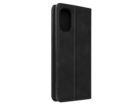 Oppo Reno 8 Lite 5G Funda de billetera con función de soporte de vídeo negra