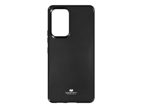 Funda para Samsung Galaxy A53 5G MERCURY Gel Silicona Efecto Brillante Negro