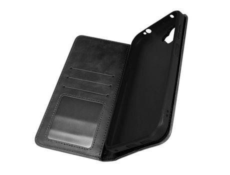 Funda Tarjetero para Samsung Galaxy Xcover 6 Pro Función de soporte de vídeo Negro