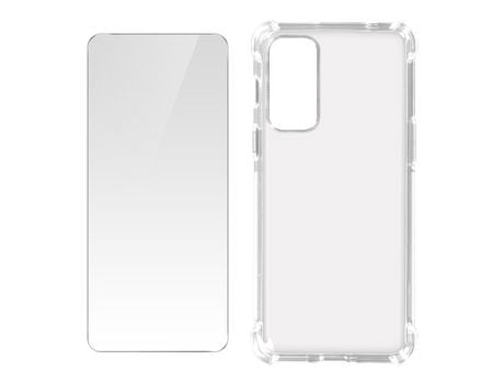 Pack Protección OnePlus Nord 2 Funda Flexible + Cristal Templado Transparente