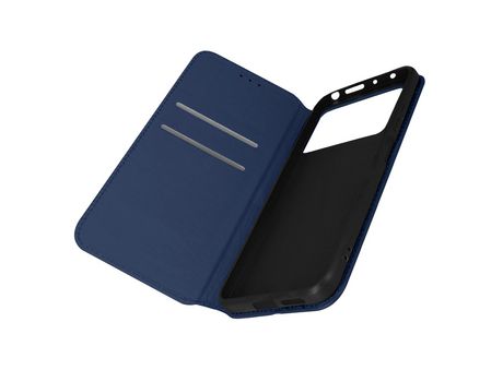Funda para Xiaomi Poco X4 Pro 5G Tarjetero Soporte Vídeo Azul