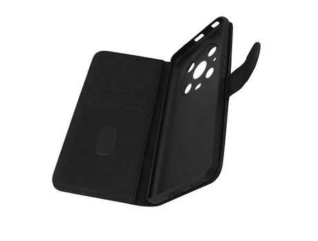 Funda Honor Magic 4 Pro Tarjetero Soporte Vídeo Negro