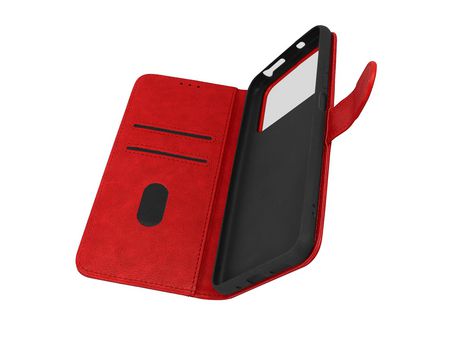 Funda para Xiaomi Poco M4 Pro Tarjetero Soporte Vídeo rojo