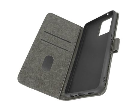 Funda Oppo Reno 7 Tarjetero Soporte Vídeo gris