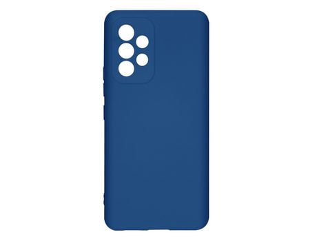 Funda para Samsung Galaxy A53 5G Silicona Flexible Acabado Tacto Suave Azul