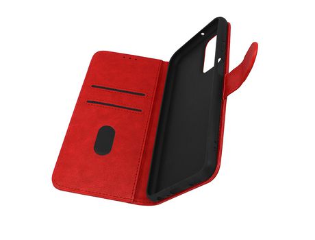 Funda para Samsung Galaxy M23 / M13 Tarjetero Soporte Vídeo rojo