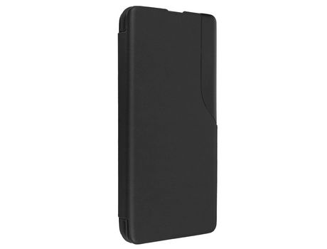 Funda Clear View para Samsung Galaxy A53 5G Ventana Hora Soporte Vídeo Negro