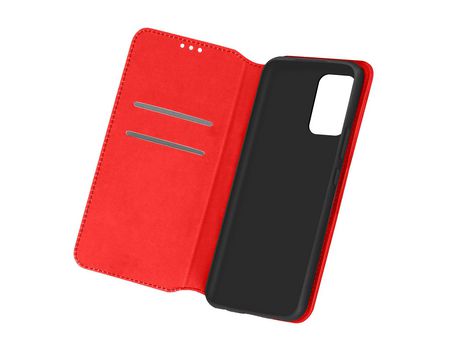 Funda para Samsung Galaxy A53 5G Tarjetero Soporte Vídeo Rojo