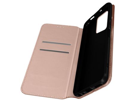 Funda para Xiaomi Poco M4 Pro 5G Tarjetero Soporte Vídeo Rosa