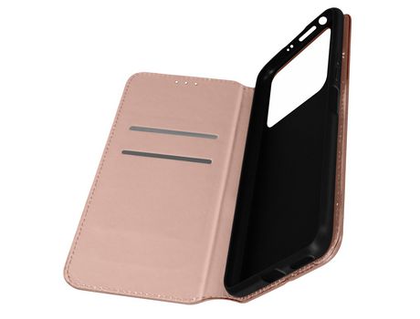 Funda para Xiaomi Poco M4 Pro 4G Tarjetero Soporte Vídeo Champán