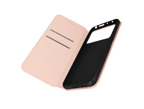 Funda para Xiaomi Poco X4 Pro 5G Tarjetero Soporte Vídeo Rosa