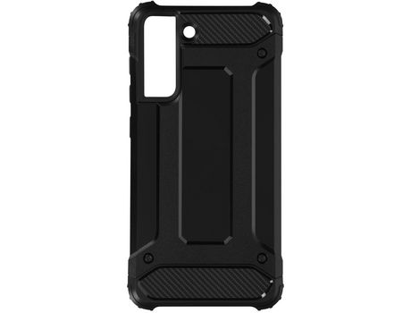 Funda para Samsung Galaxy S21 FE Híbrido Relieve Anticaídas Defender II Negro
