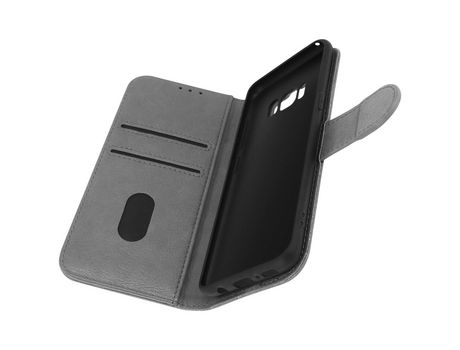 Funda para Samsung Galaxy S8 Tarjetero Soporte Vídeo gris