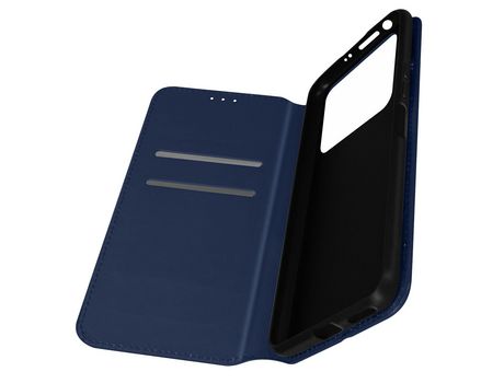 Funda para Xiaomi Poco M4 Pro 4G Tarjetero Soporte Vídeo Azul
