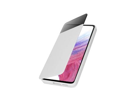 Funda Original SAMSUNG Galaxy A53 5G Ventana Táctil S View Wallet Cover Blanco