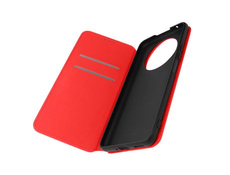 Funda con tarjetero y soporte para vídeo -Honor Magic 4 Lite roja