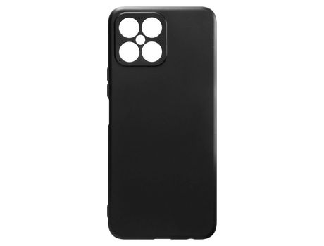 Funda Honor X8 resistente en gel blando de silicona Negro