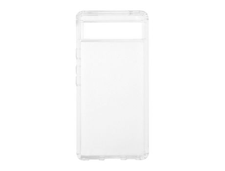 Funda híbrida para Google Pixel 6a Esquinas reforzadas transparentes
