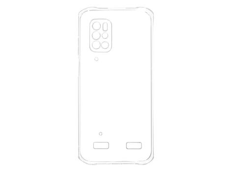 Funda Ulefone Armor 12 5G resistente en gel blando de silicona blanco