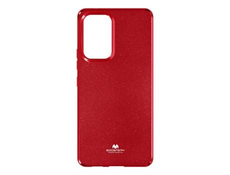 Funda para Samsung Galaxy A53 5G MERCURY Gel Silicona Efecto Brillante Rojo