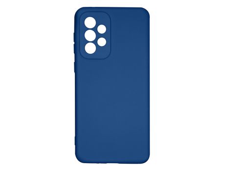 Funda para Samsung Galaxy A33 5G Silicona Flexible Acabado Tacto Suave Azul