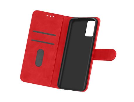 Funda para Samsung Galaxy A33 5G Tarjetero Soporte Vídeo rojo