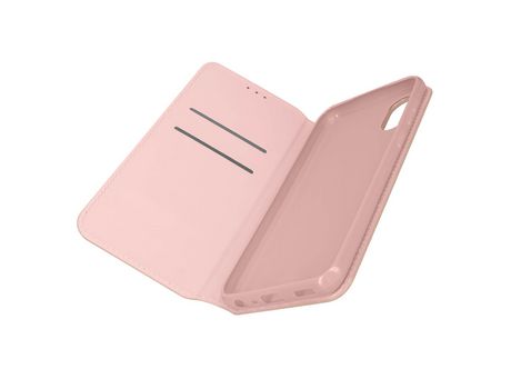 Funda para Samsung Galaxy A03 Core Tarjetero Soporte Vídeo Champán