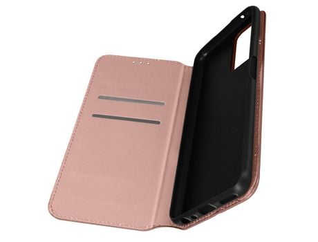 Funda con tarjetero y soporte para vídeo -Realme 9i , Oppo A76 , Oppo A96 rosa