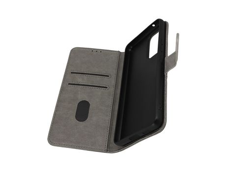 Funda para Samsung Galaxy A33 5G Tarjetero Soporte Vídeo gris