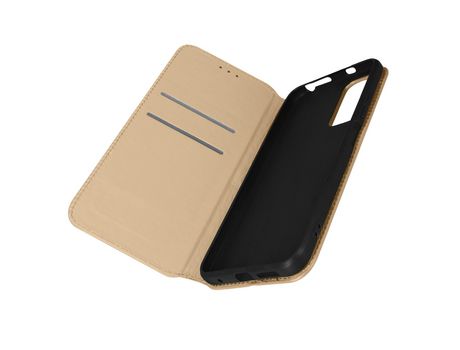 Funda para Xiaomi Redmi Note 11 Pro Tarjetero Soporte Vídeo Dorado
