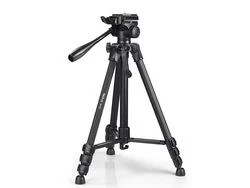 Trípode para cámara KLACK ó teléfono móvil, 48/150cm 360 Portátil, Fuerte estabilidad, 5Kg de carga máxima