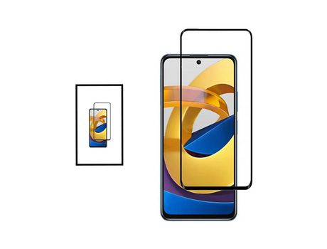 Kit 2 Película de Cristal Templado GorilasGlass para Xiaomi Redmi Note 11S 5G - Transparente/Negro