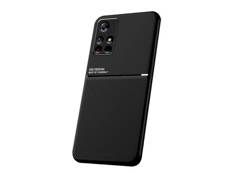Funda Trasera Magnética Anti Choque para Xiaomi Redmi Note 11S 5G - Negro
