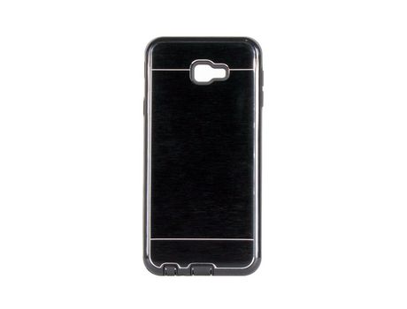 Funda Metalizada Negro para Samsung Galaxy J4 Plus