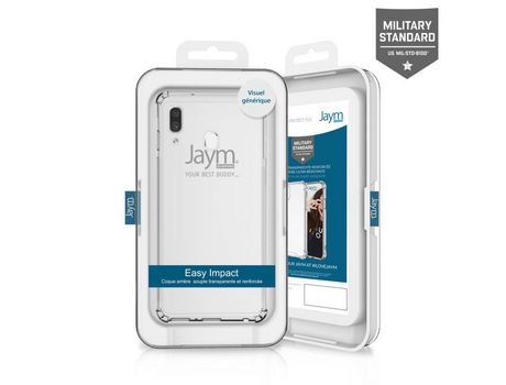 Carcasa reforzada JAYM para Samsung Galaxy A21S Transparente