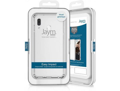 Carcasa reforzada JAYM para Xiaomi Redmi 10 Transparente